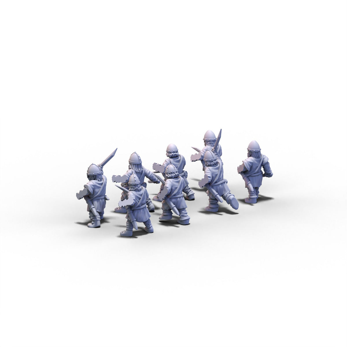 Anglo-Saxons | Warriors with Seaxes | 15mm/28mm miniatures