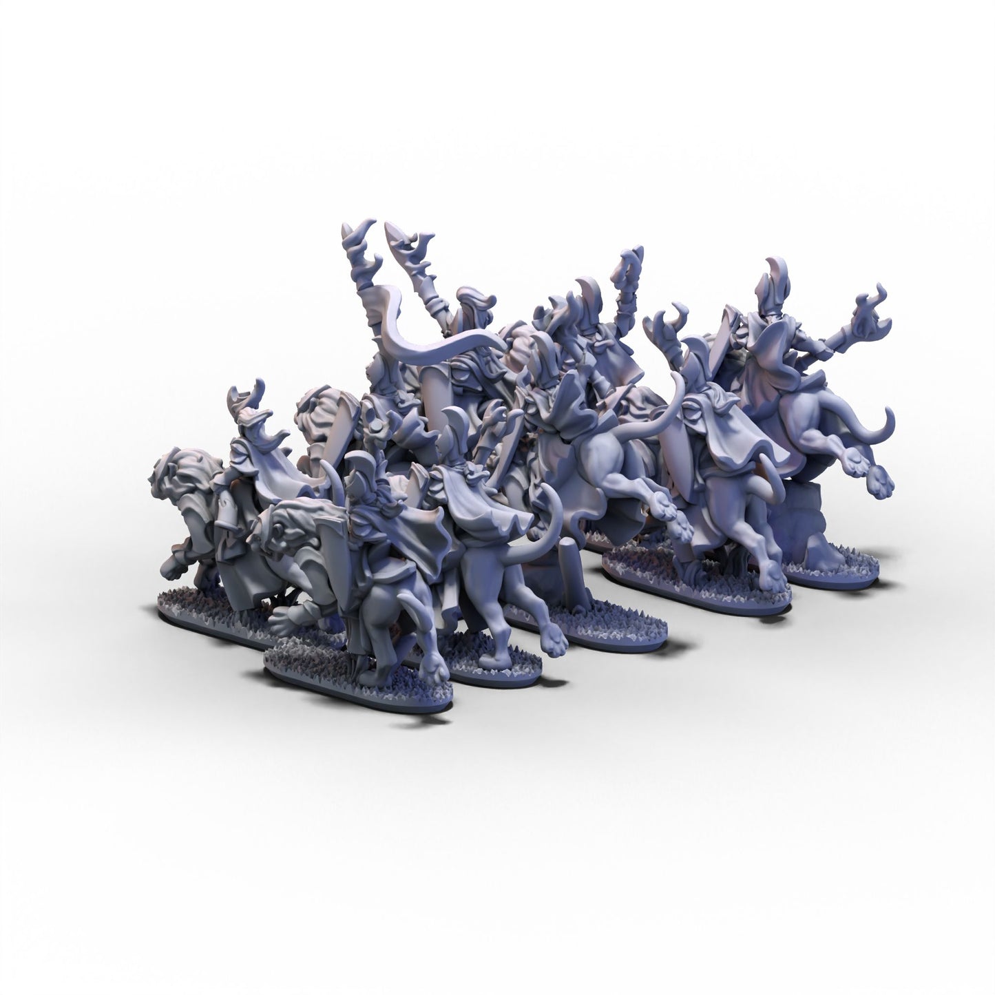 Aurethil Court | Lion Cavalry Unit 2 | 10mm/15mm