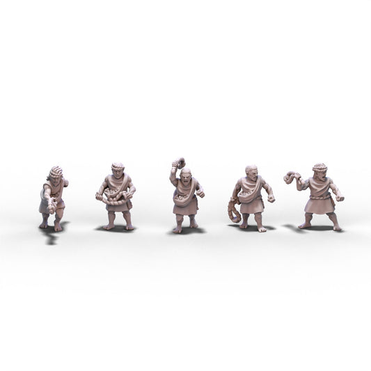 Mercenaries | Balearic Slingers | 15mm/28mm miniatures