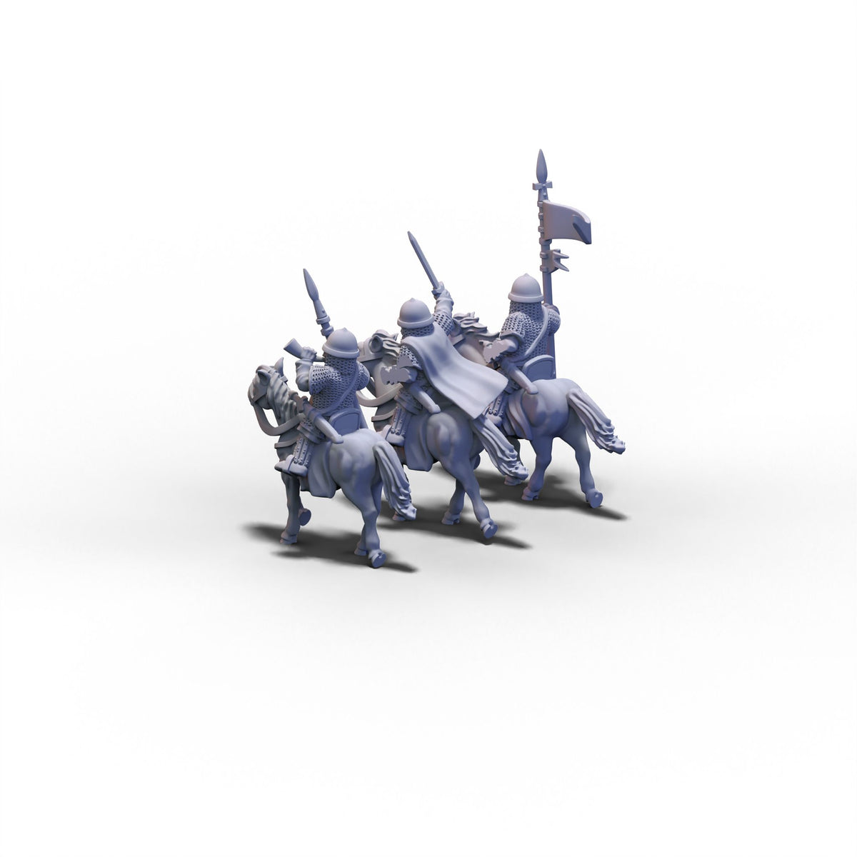 Bizantines | Cavalry Command Group | 15mm/28mm miniatures