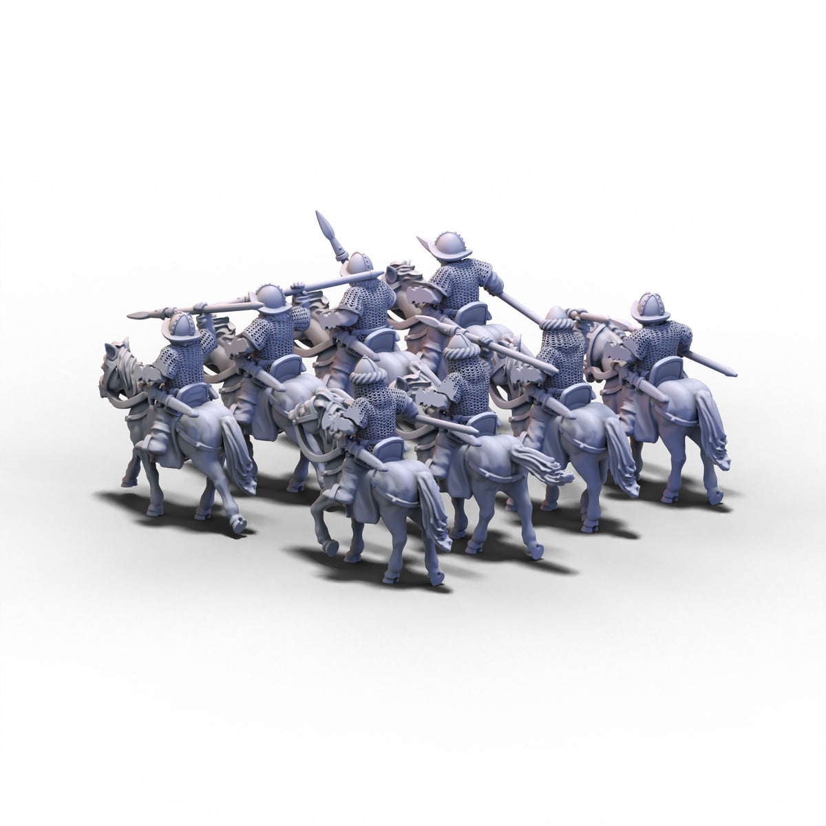 Carolingians | Mounted Hearthguards | 15mm/28mm miniatures