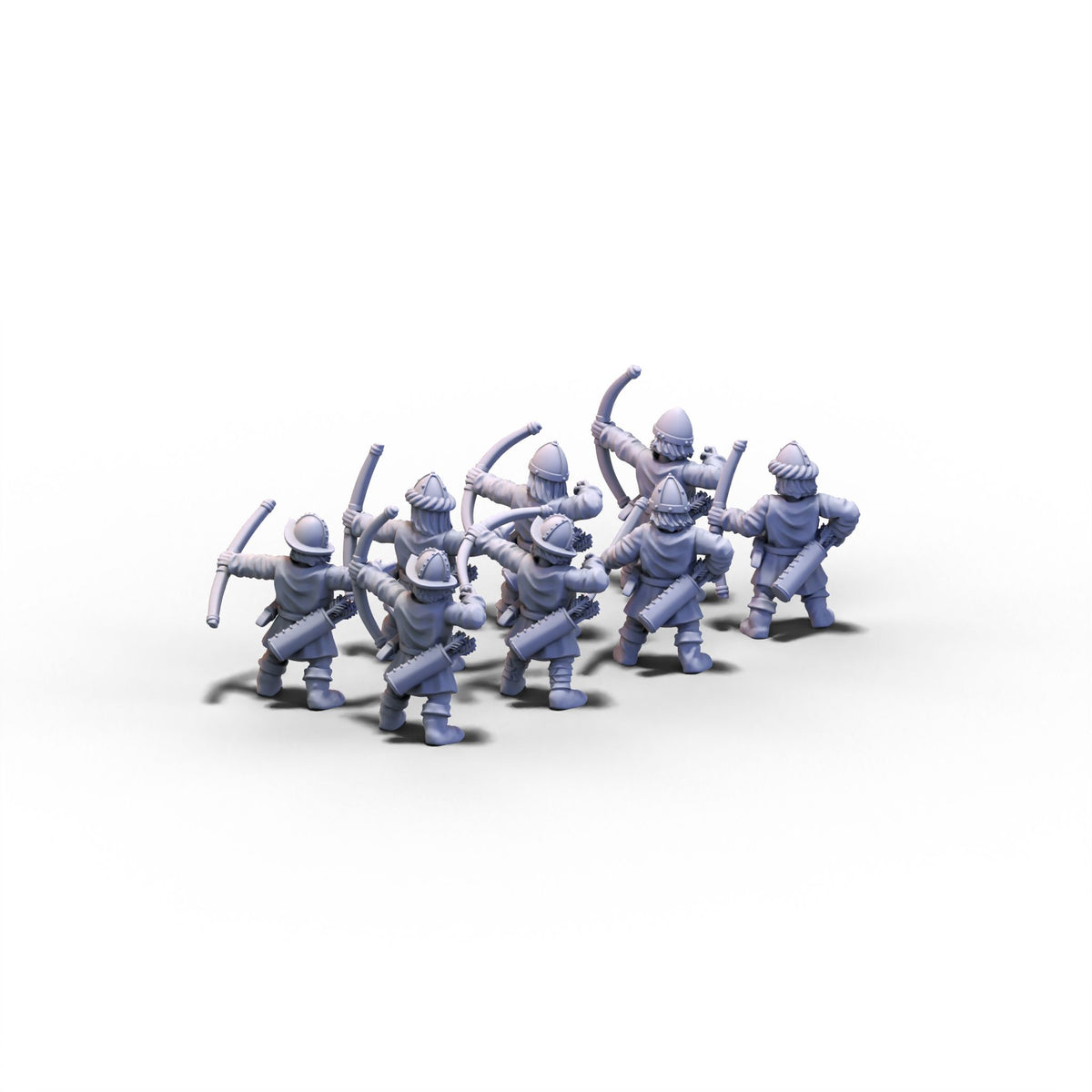 Carolingians | Warriors with Bows | 15mm/28mm miniatures
