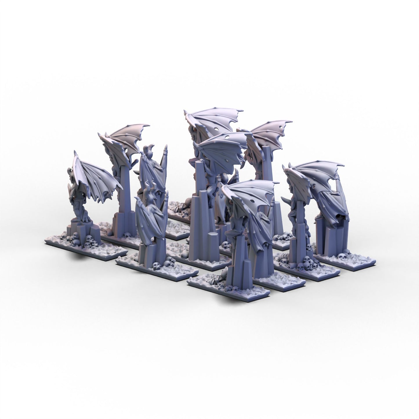 Blood Daemons | Flyers Unit | 10mm/15mm