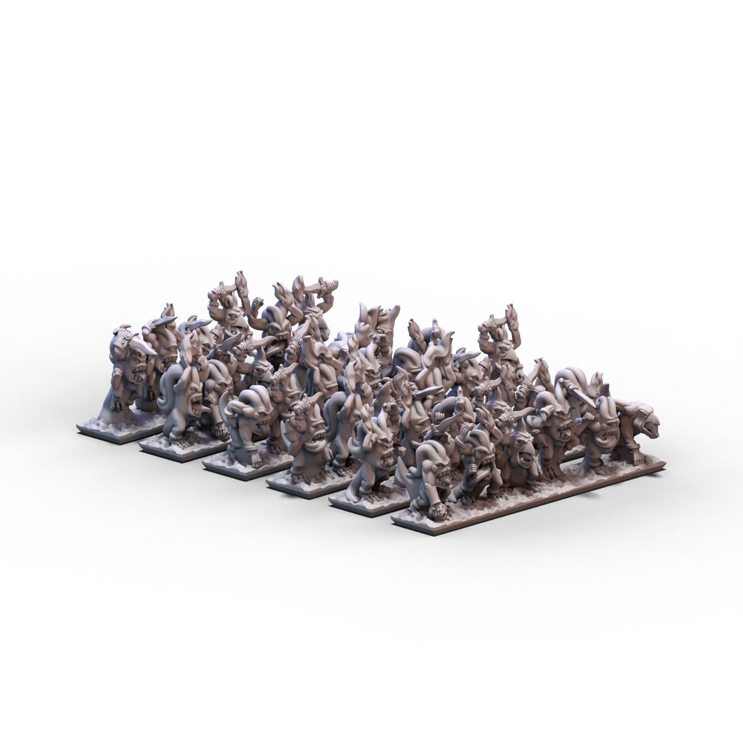 Daemon Army (GSM) | Blue Daemons Unit | 10mm/15mm