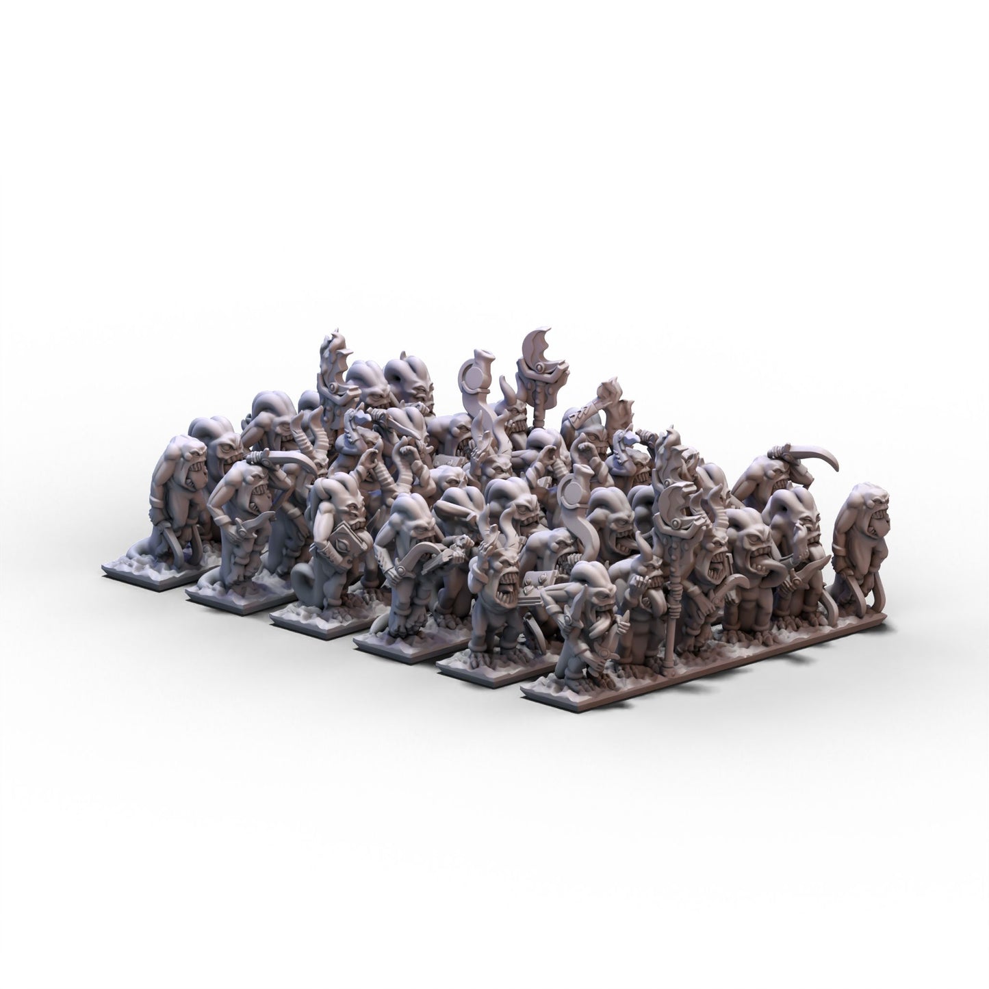 Daemon Army (GSM) | Pink Daemons Unit | 10mm/15mm