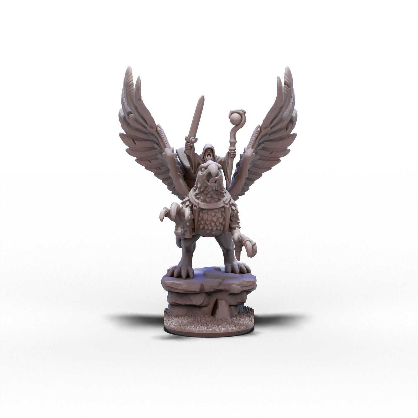 Empire | Griffon with Wizard | 10mm/15mm