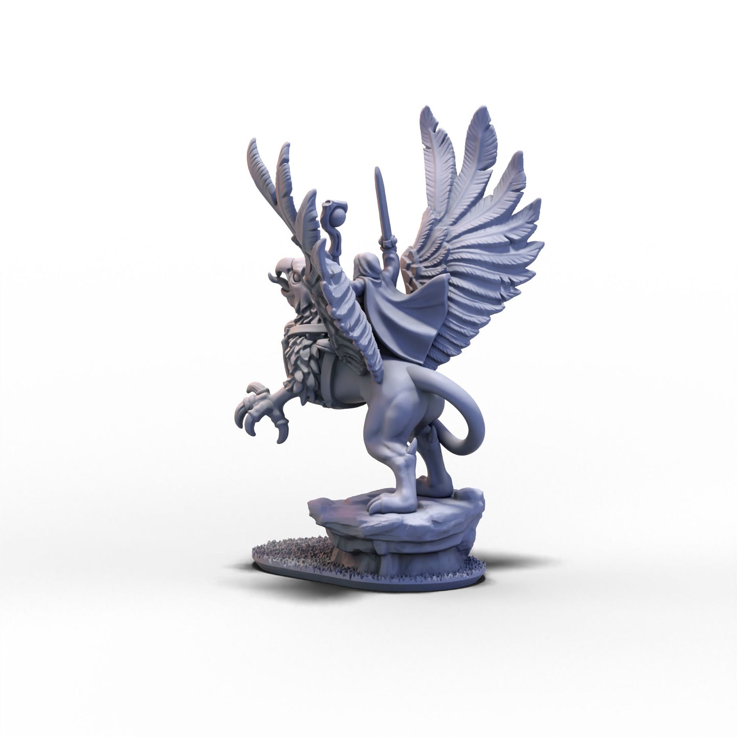 Empire | Griffon with Wizard | 10mm/15mm