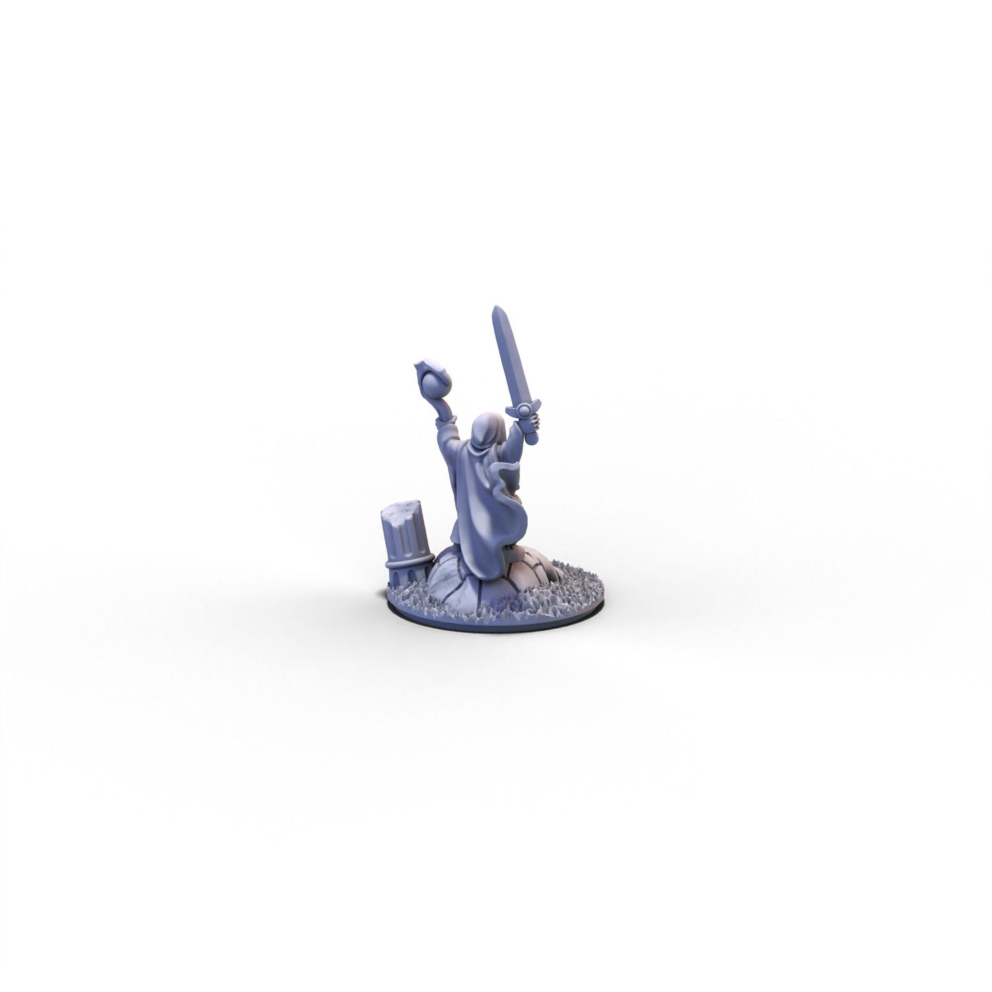 Empire | Wizard with Staff and Sword (no magic) | 10mm/15mm
