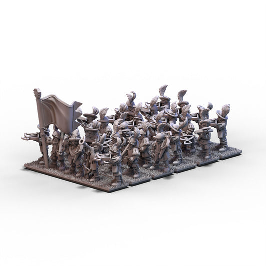 Empire | Crossbows Unit 1 (Banner 1) | 10mm/15mm