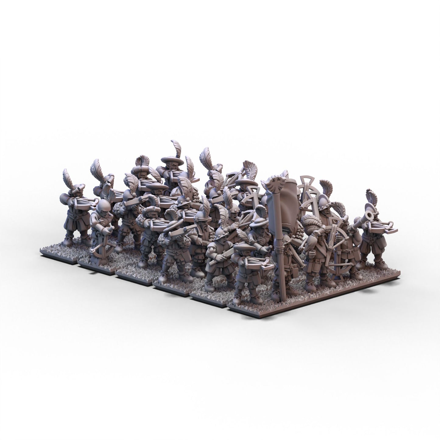 Empire | Crossbows Unit 1 (Banner 1) | 10mm/15mm