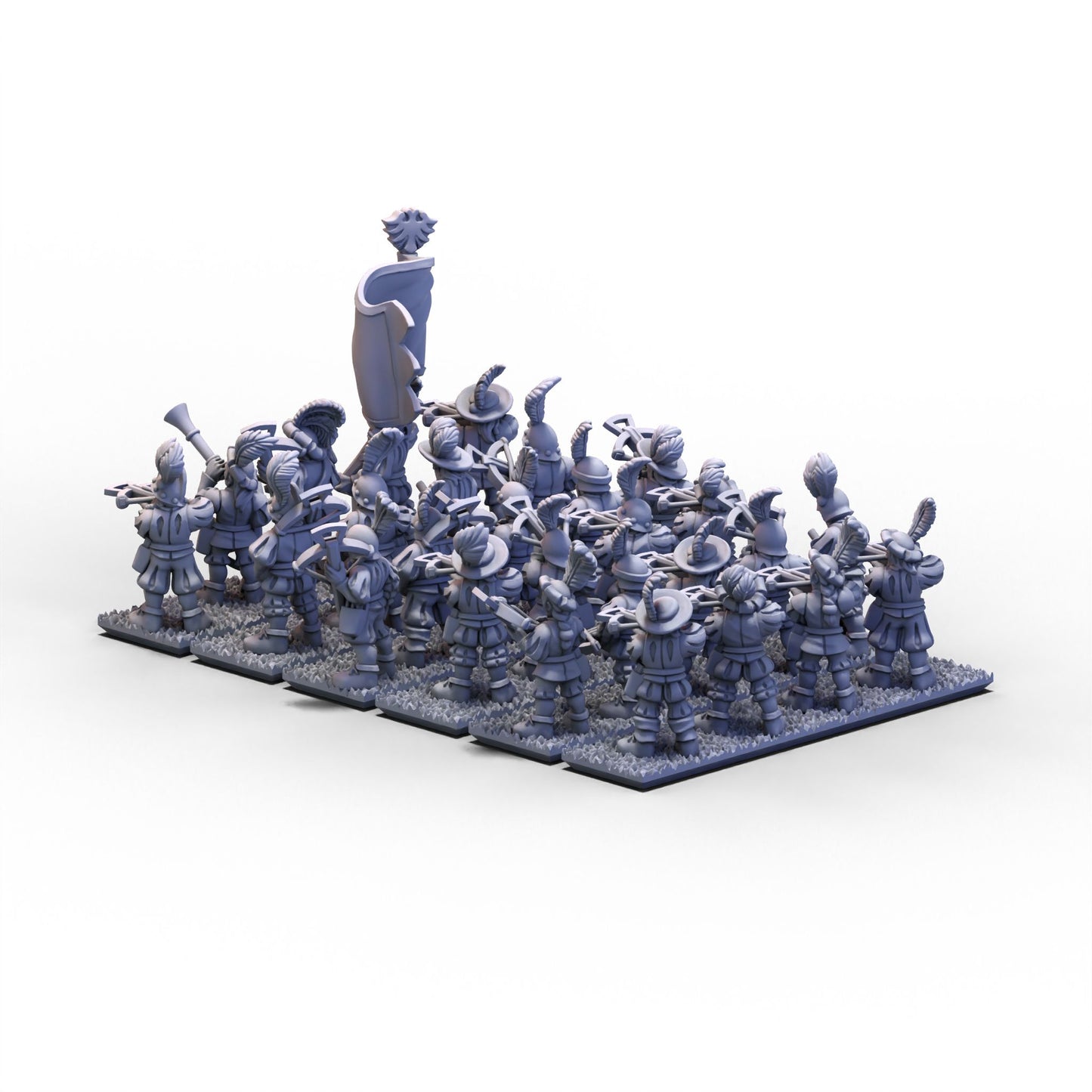 Empire | Crossbows Unit 1 (Banner 1) | 10mm/15mm