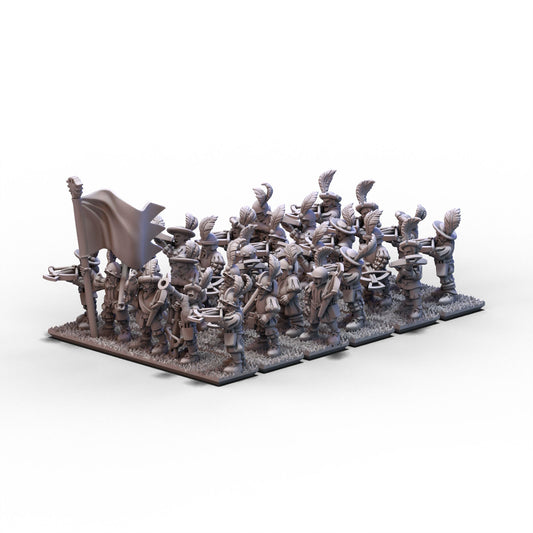 Empire | Crossbows Unit 1 (Banner 2) | 10mm/15mm