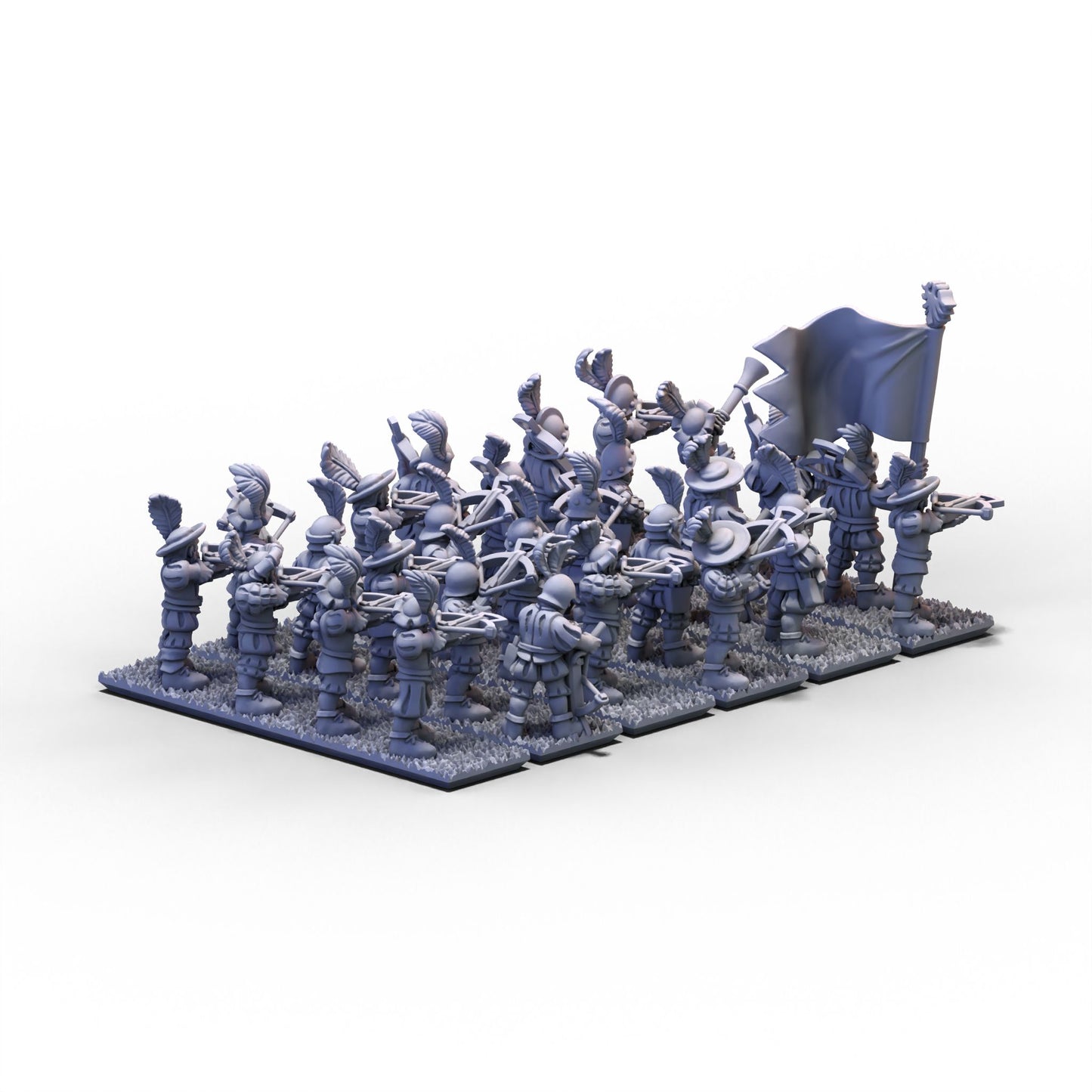 Empire | Crossbows Unit 1 (Banner 2) | 10mm/15mm