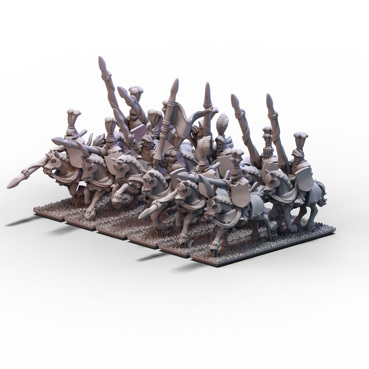 Empire | Knights Unit 1 (Banner 1) | 10mm/15mm