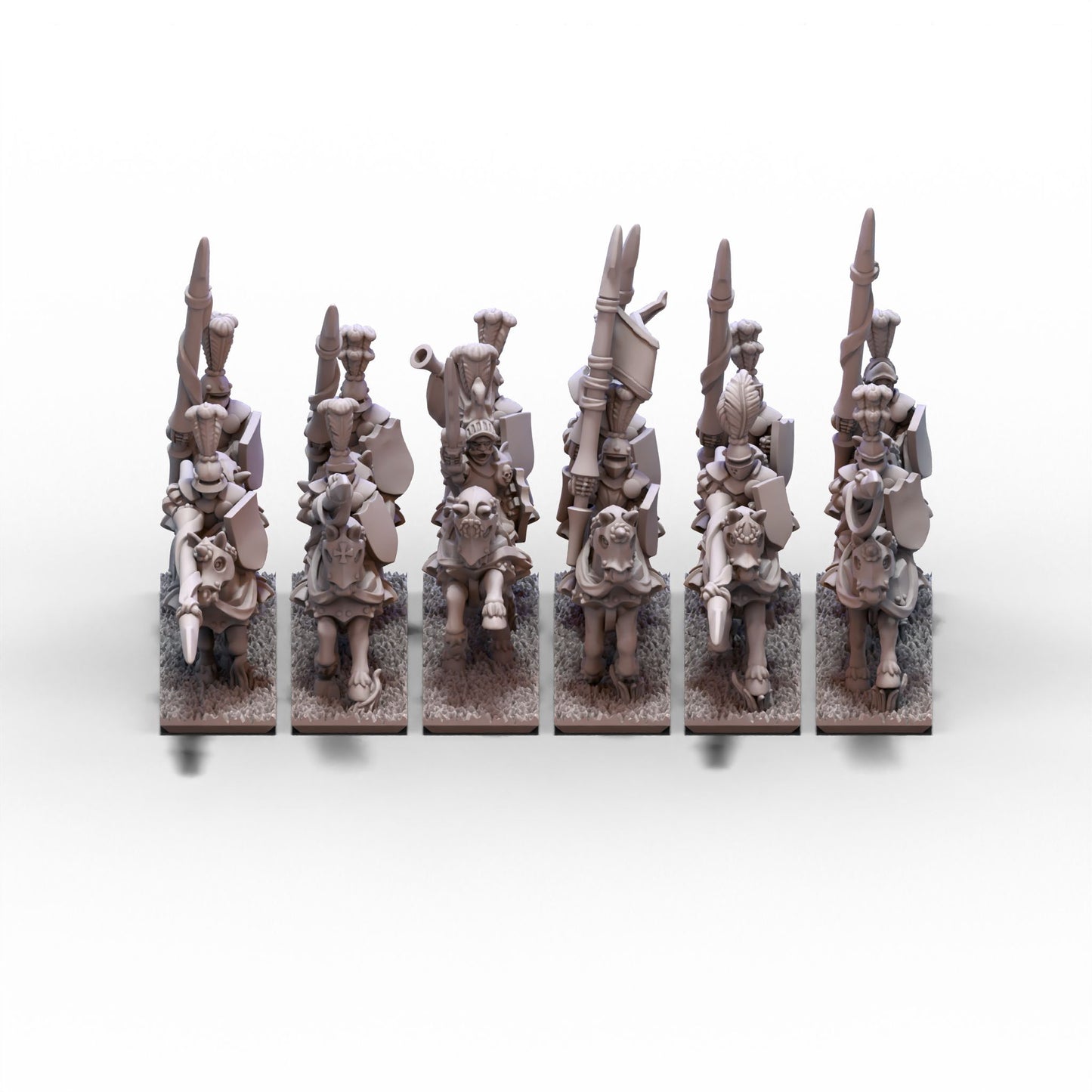 Empire | Knights Unit 1 (Banner 1) | 10mm/15mm