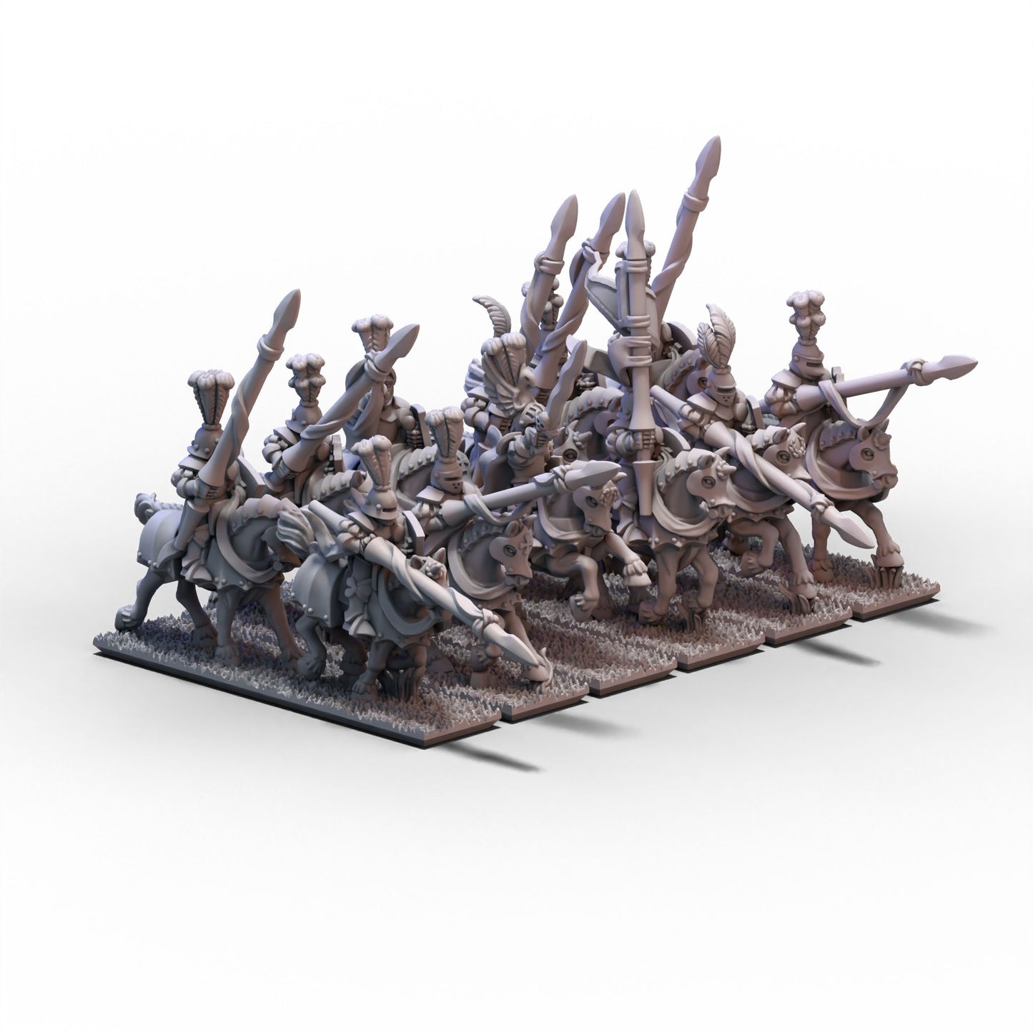 Empire | Knights Unit 1 (Banner 1) | 10mm/15mm