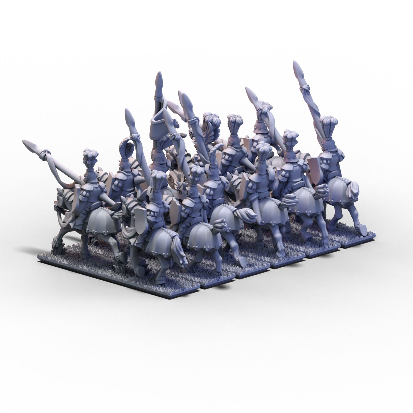 Empire | Knights Unit 1 (Banner 1) | 10mm/15mm