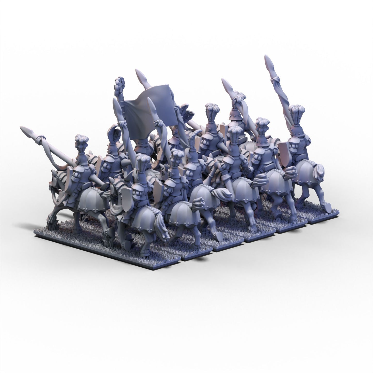 Empire | Knights Unit 2 Cross (Banner 2) | 10mm/15mm