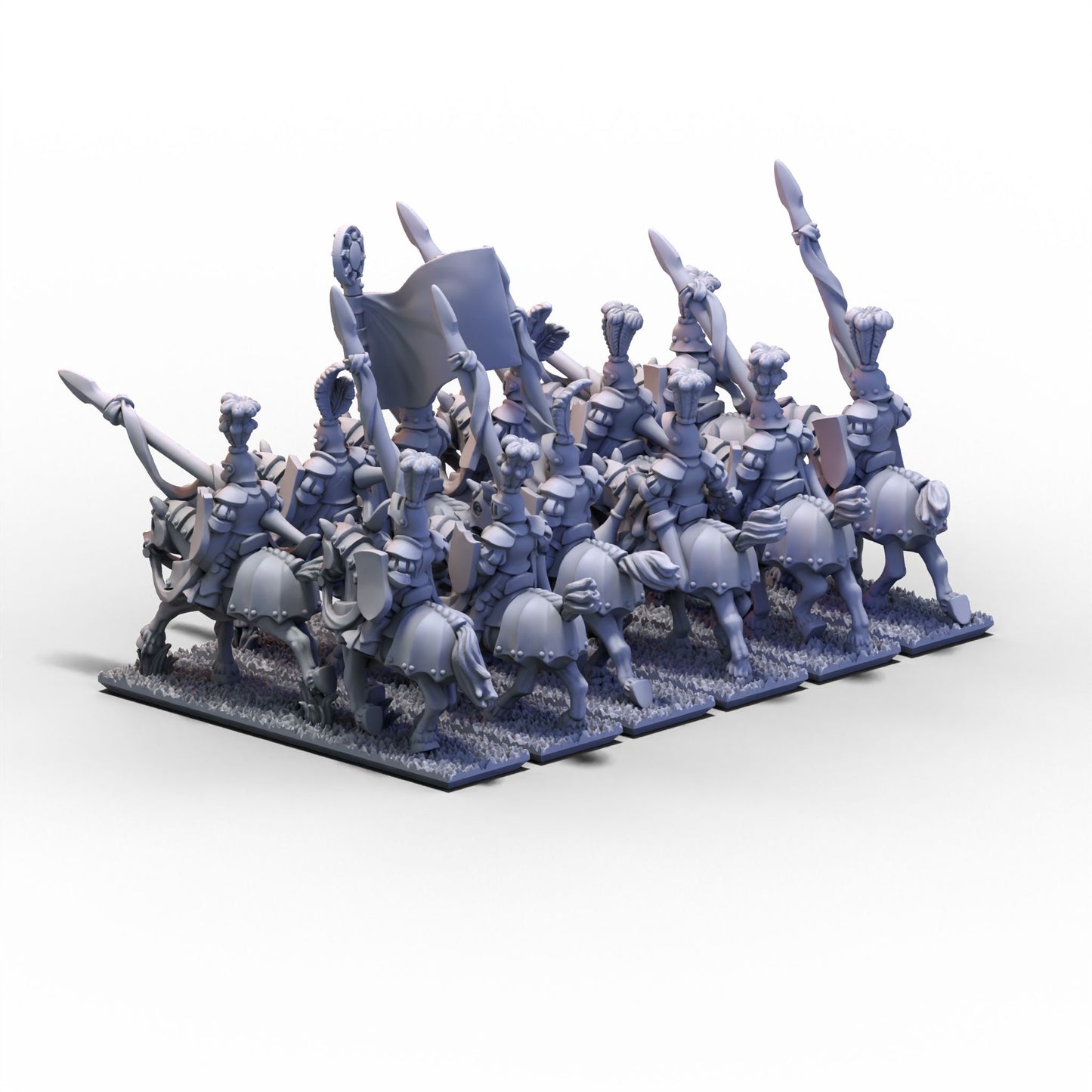 Empire | Knights Unit 2 Sun (Banner 2) | 10mm/15mm
