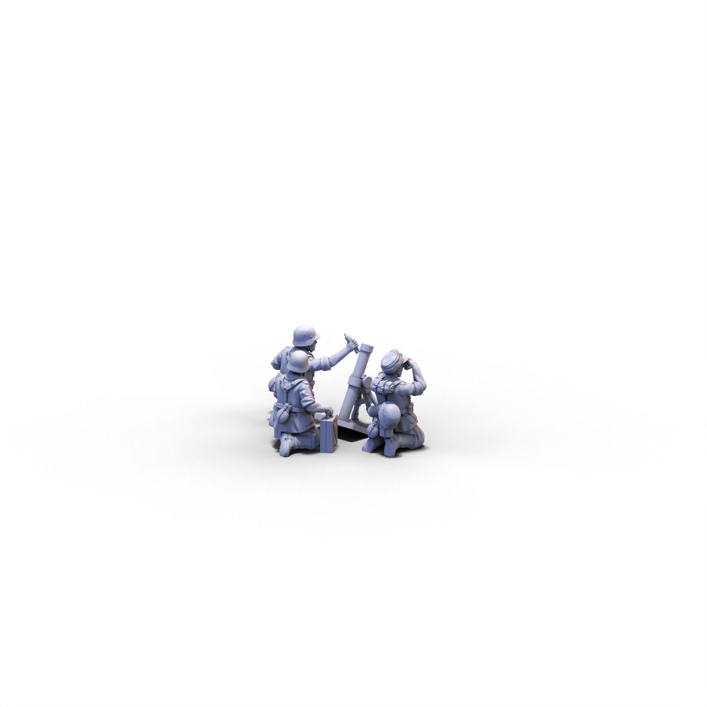 Germany | Medium Mortar Team 1 | 28mm miniatures