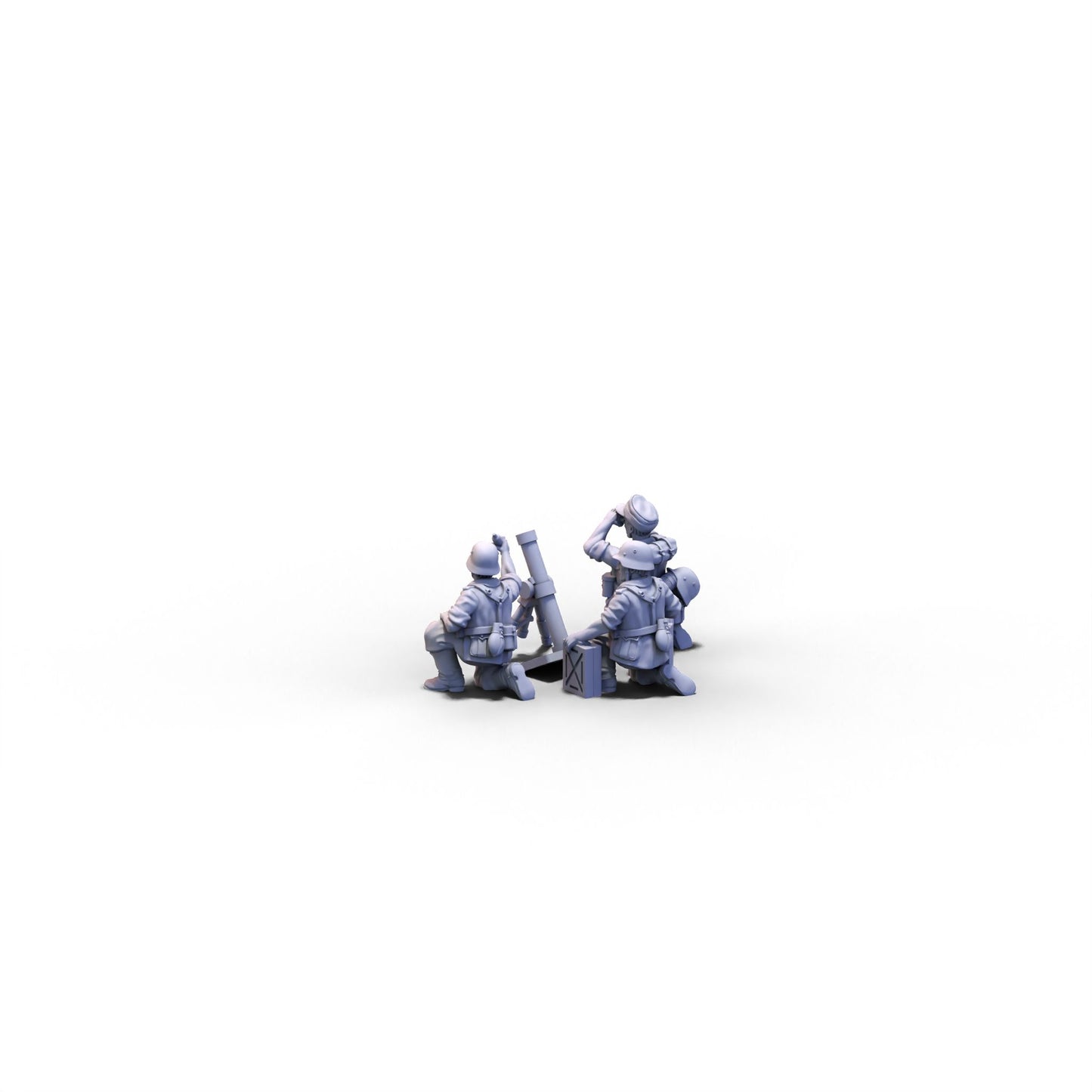 Germany | Medium Mortar Team 1 | 28mm miniatures