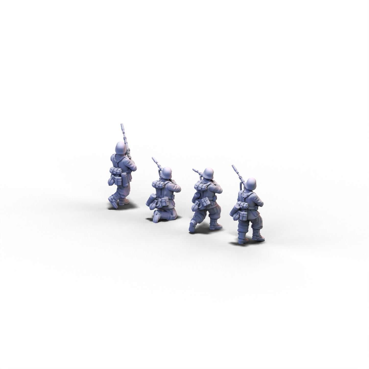 Germany | Riflemen with Grenade Launcher | 28mm miniatures