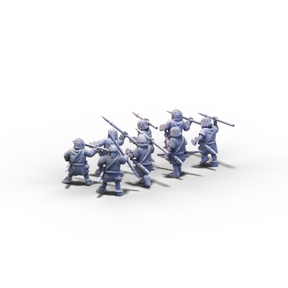 Irish | Hearthguards with Javelins | 15mm/28mm miniatures