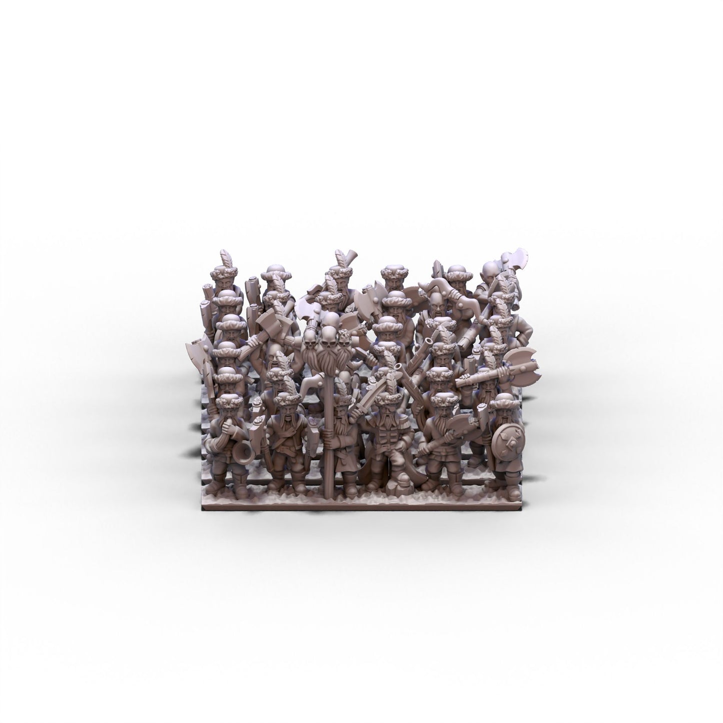 Northern Tzardom | Axemen Infantry Unit 1 | 10mm/15mm