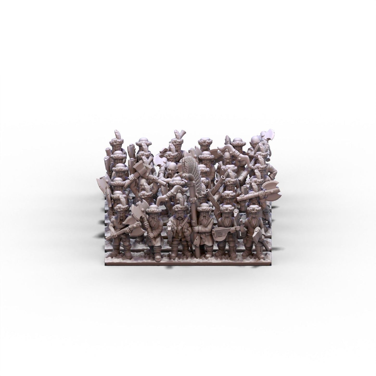 Northern Tzardom | Axemen Infantry Unit 2 | 10mm/15mm
