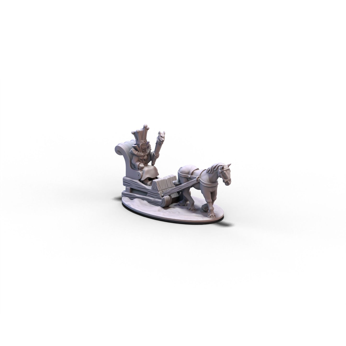 Northern Tzardom | Hero on Sled | 10mm/15mm
