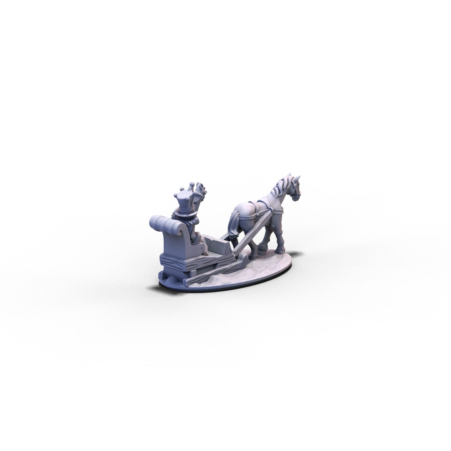 Northern Tzardom | Hero on Sled | 10mm/15mm