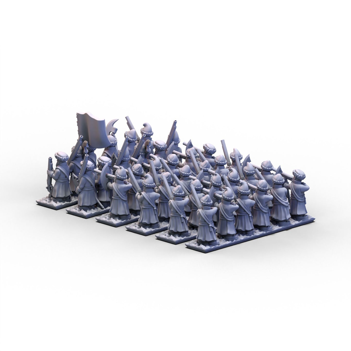 Northern Tzardom | Red Guard Infantry Unit 2 | 10mm/15mm