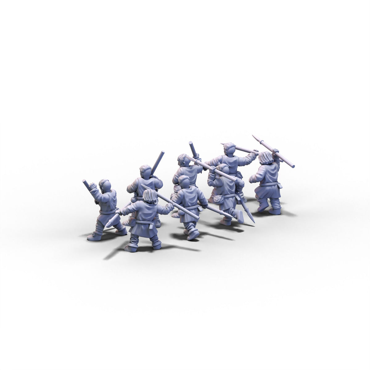 Normans | Levies with Javelins | 15mm/28mm miniatures