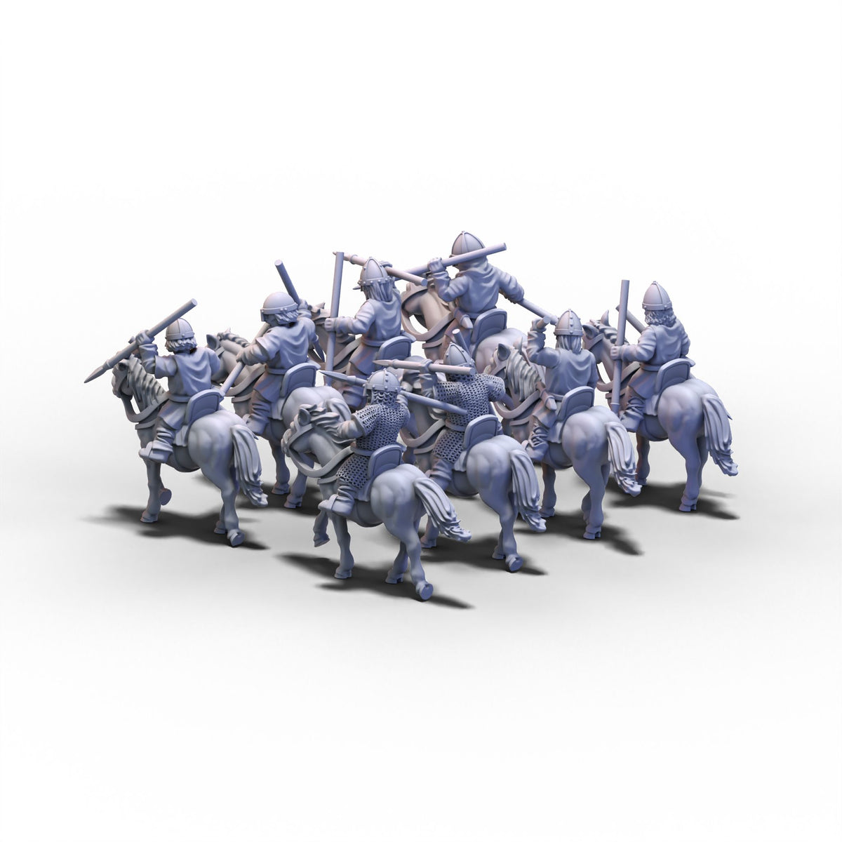 Normans | Mounted Warriors with Javelins | 15mm/28mm miniatures