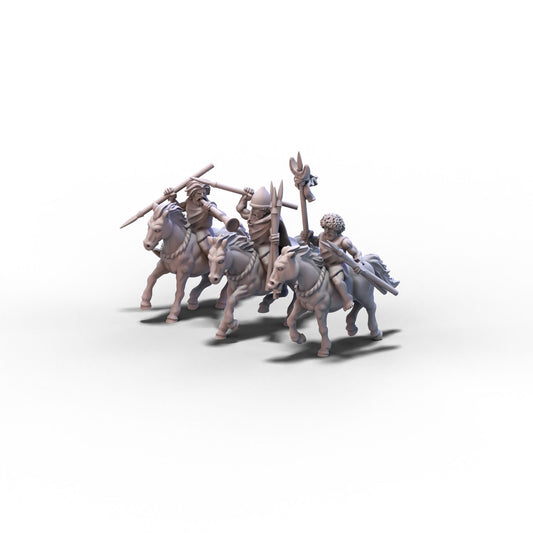 Mercenaries | Numidian Riders Command Group | 15mm/28mm miniatures