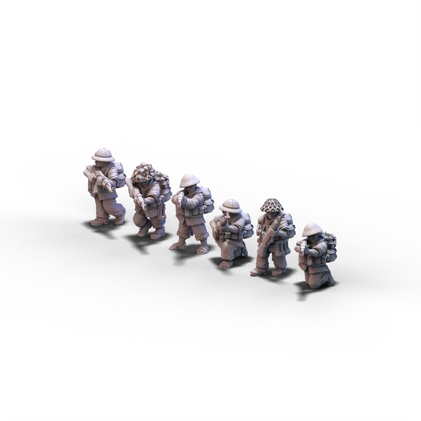 NVA | Rifle Squad 1 (Vietnam) | 15mm/28mm miniatures