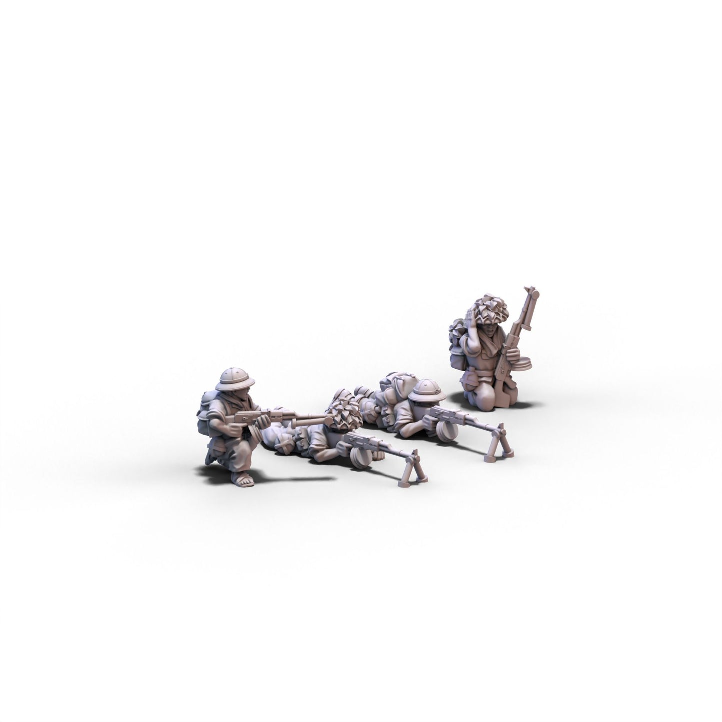 NVA | RPK Gunners (Vietnam) | 15mm/28mm miniatures