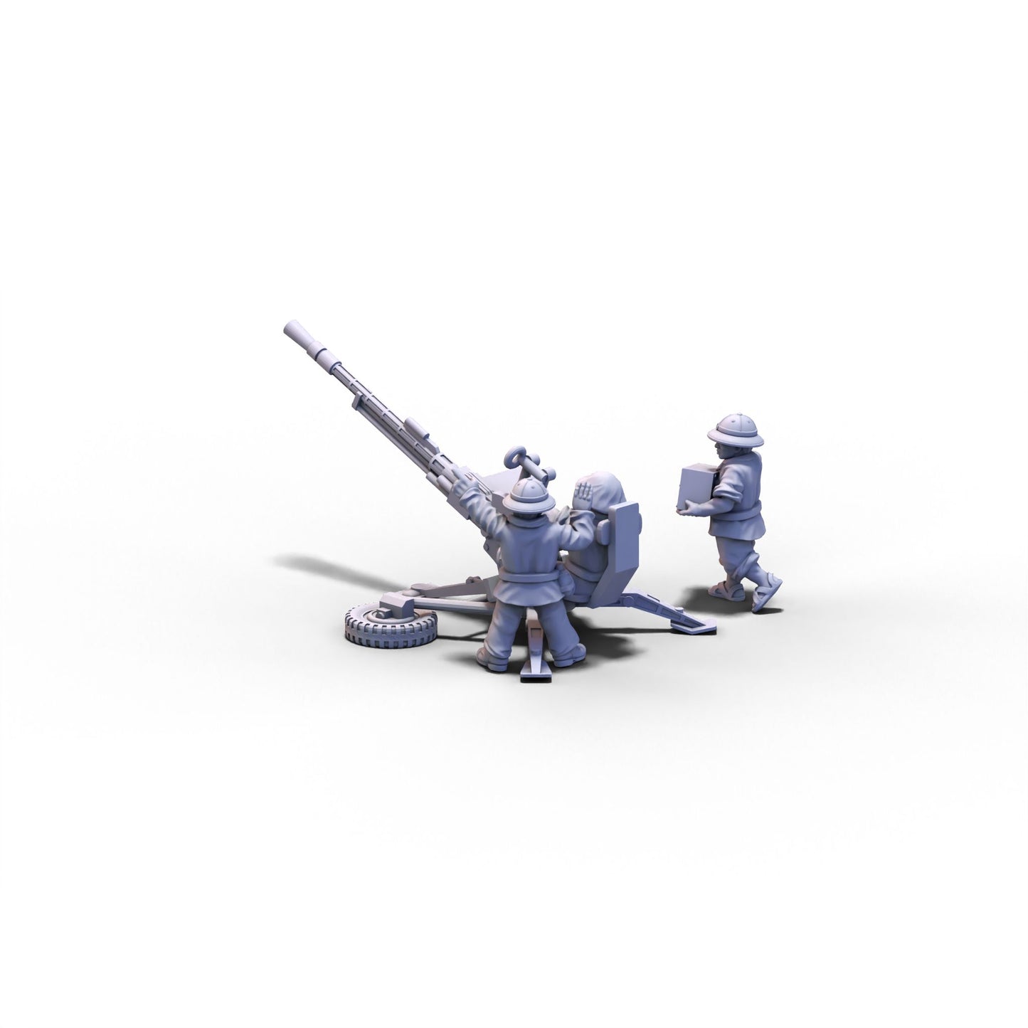 NVA | ZPU 1 Anti-Aircraft Gun (Vietnam) | 15mm/28mm miniatures