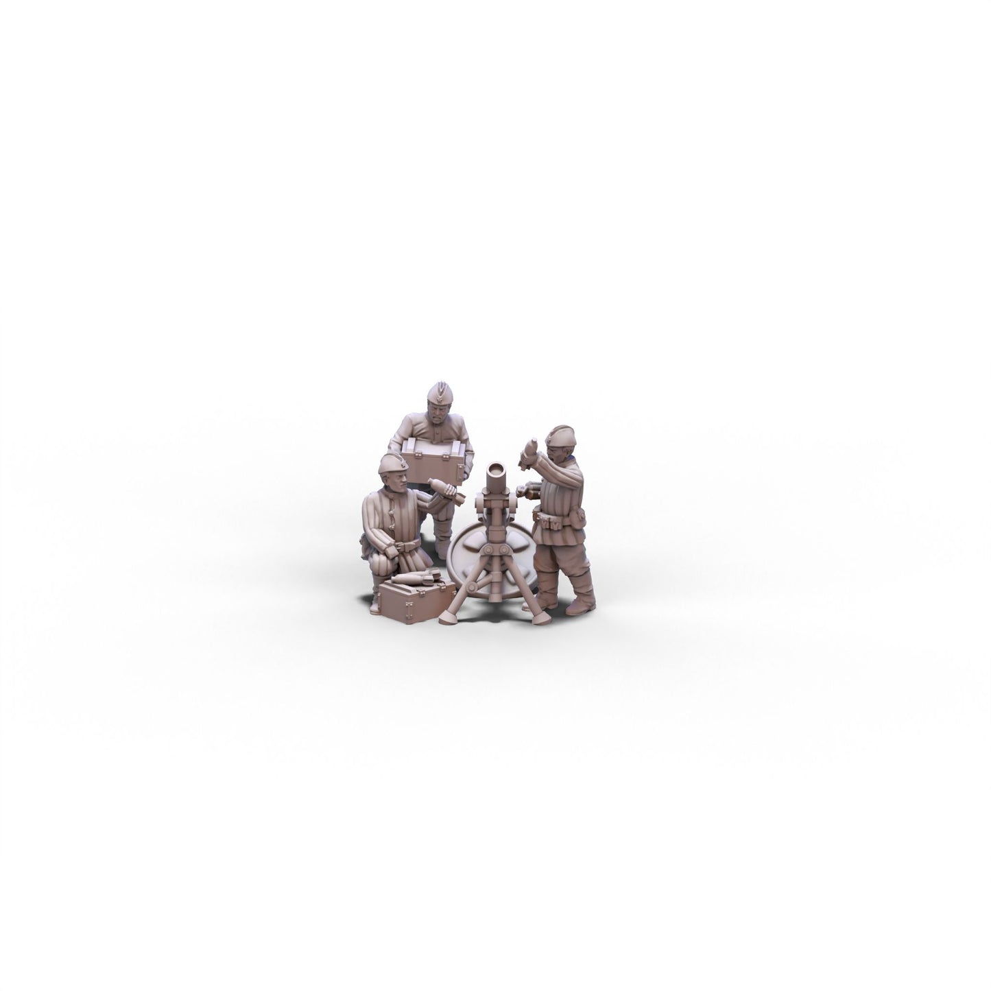 Russia | Heavy Mortar Team | 28mm miniatures