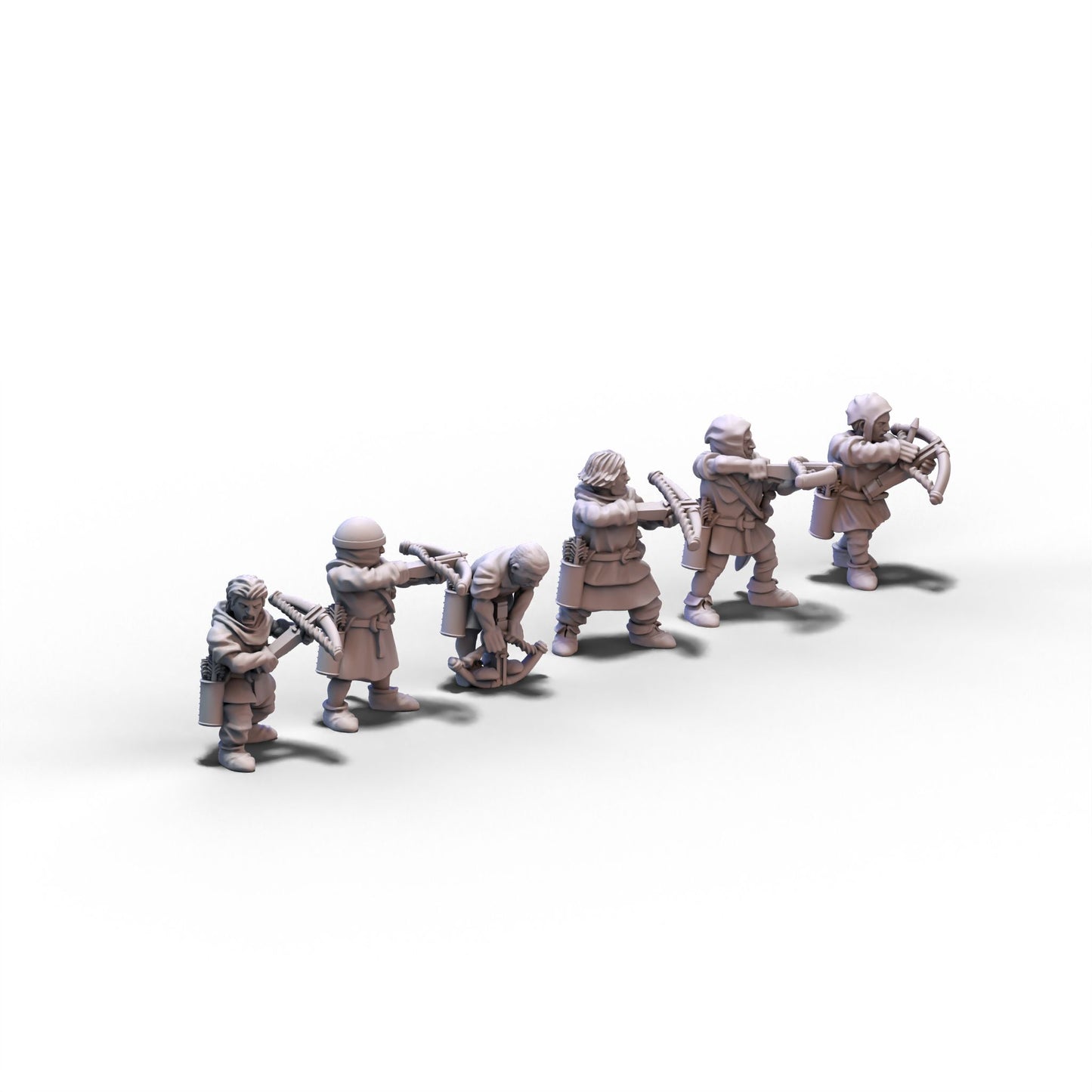 Spain | Spanish Levies with Crossbows | 15mm/28mm miniatures