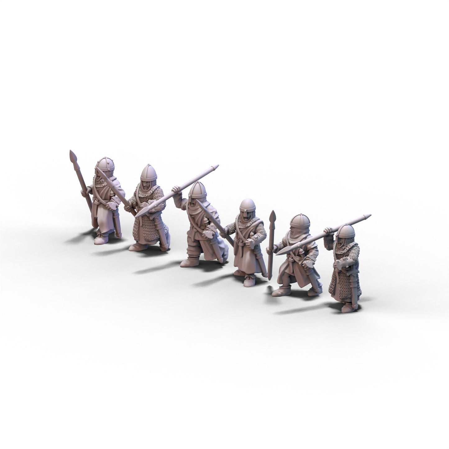 Spain | Spanish Warriors with Spears | 15mm/28mm miniatures