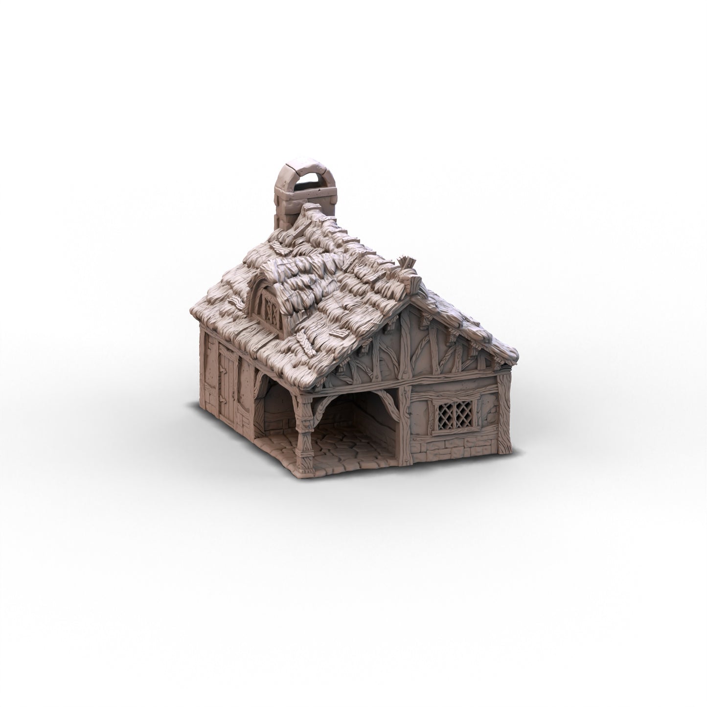 City of Tarok - Cottage and Bakery - Thatched Roof | 10mm