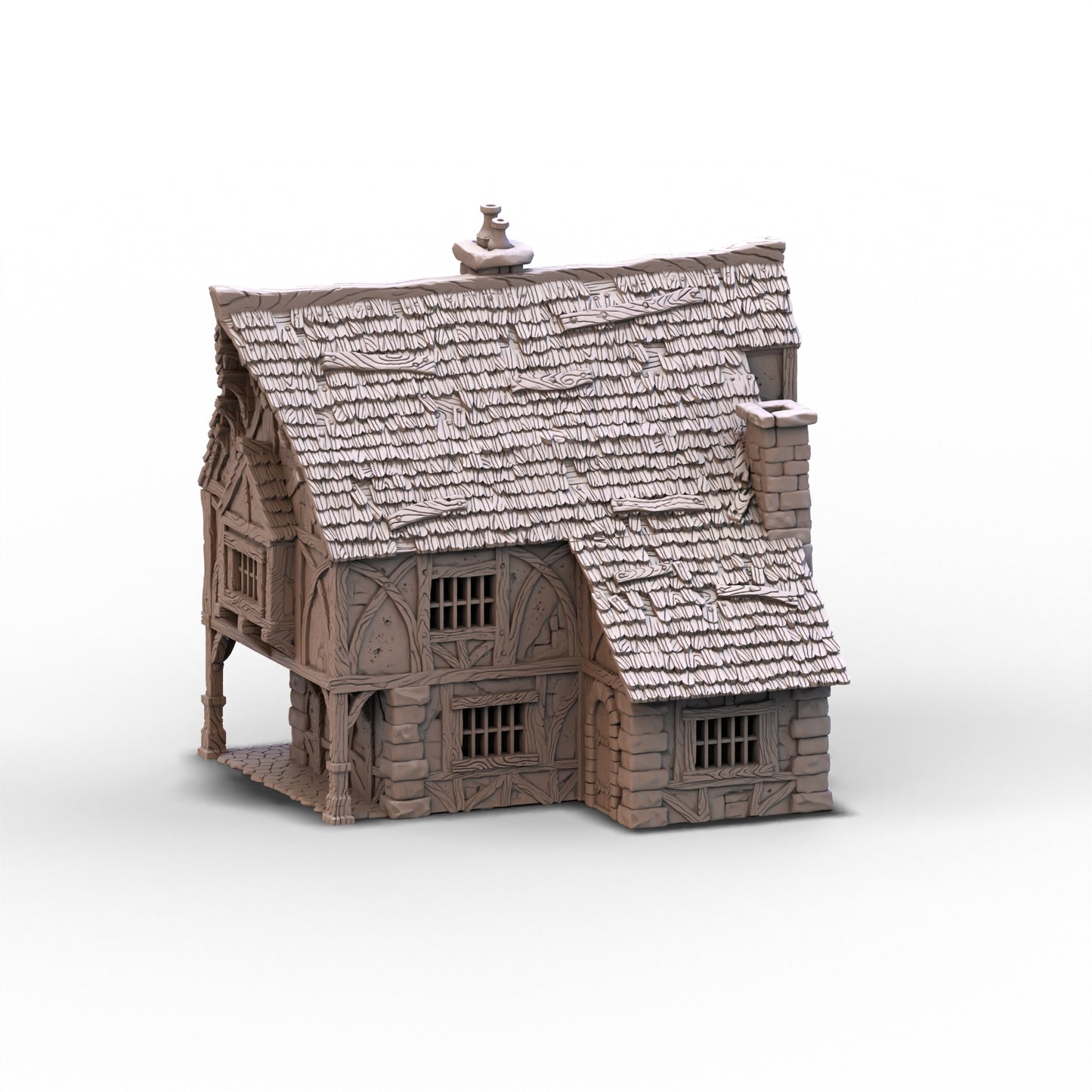 City of Tarok - Medieval Mansion - Damaged | 10mm