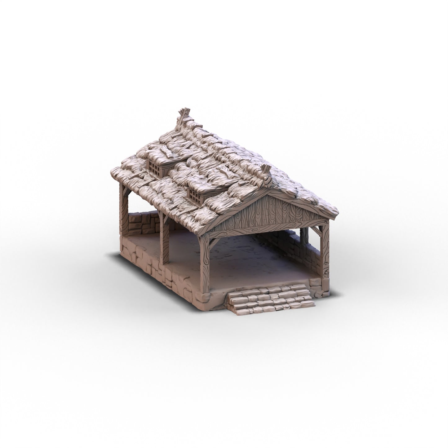 City of Tarok - Washhouse - Thatched Roof | 10mm