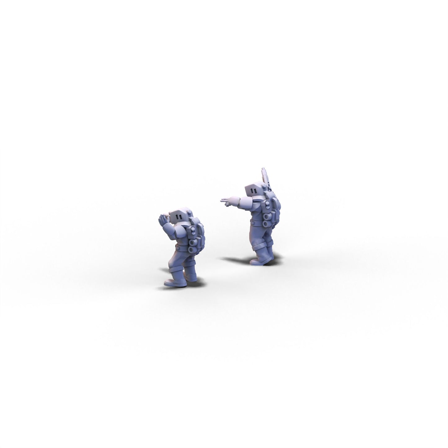 The Conglomerate | Corporate Infantry Officers | 6mm