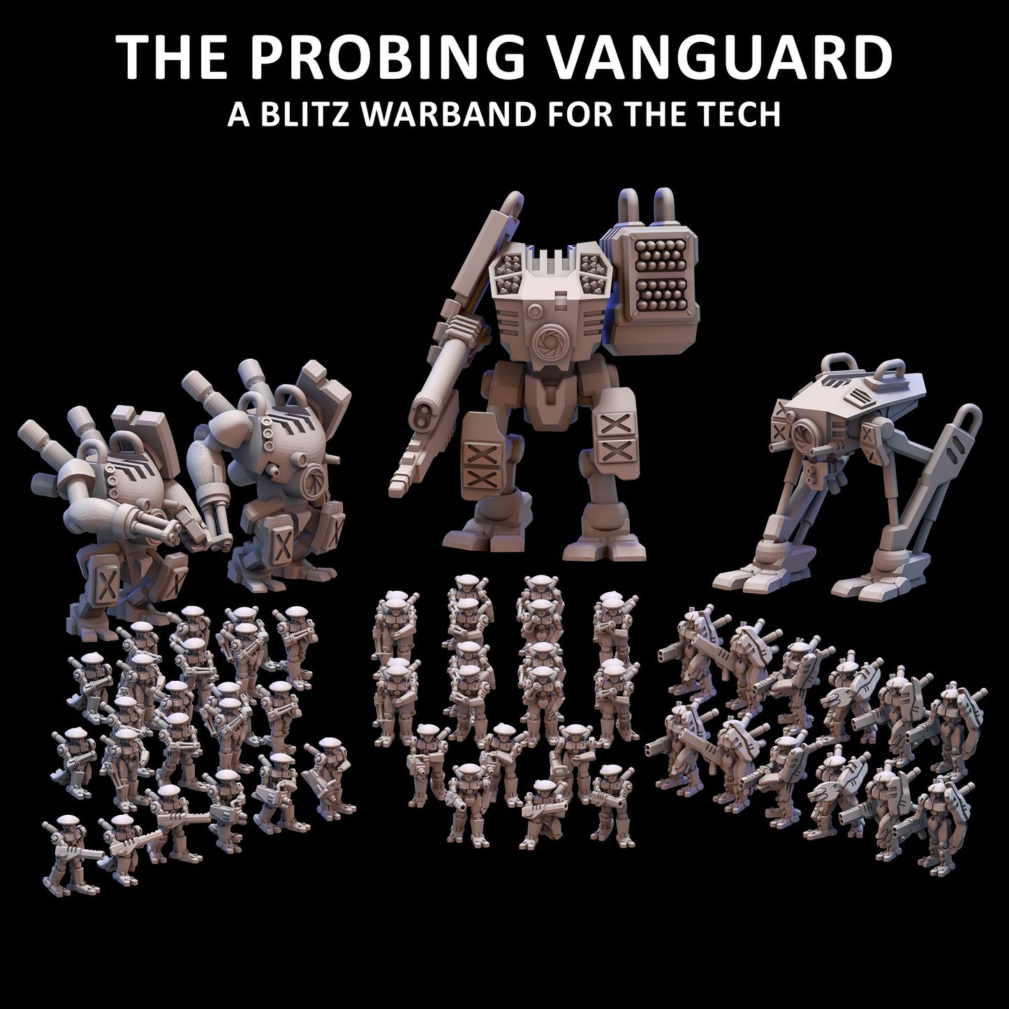 The Tech | Blitz Warband - The Probing Vanguard | 6mm