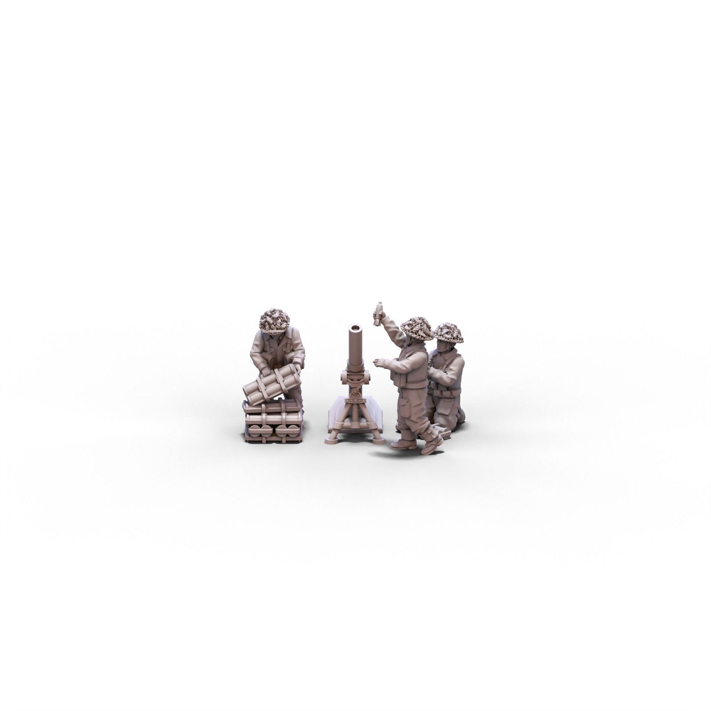 Great Britain | Heavy Mortar Team | 28mm miniatures