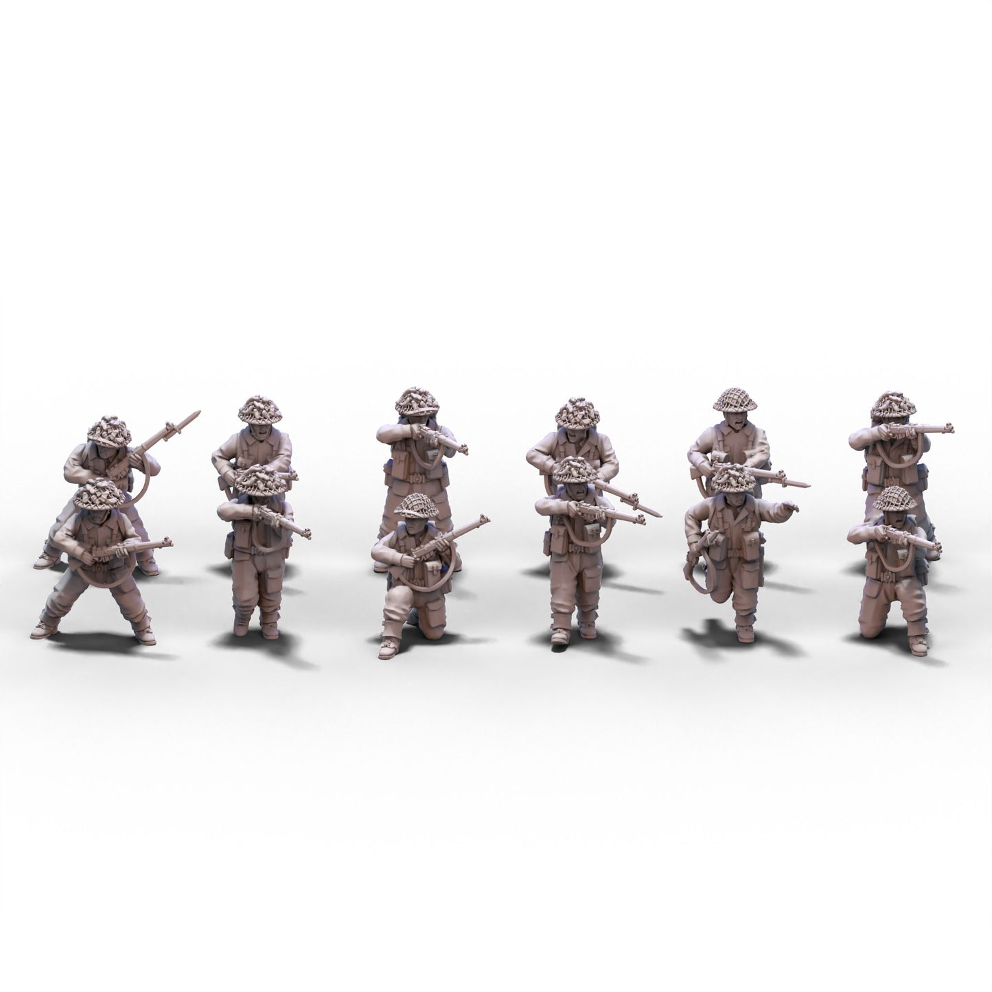Great Britain | Riflemen (Mid-Late) | 28mm miniatures