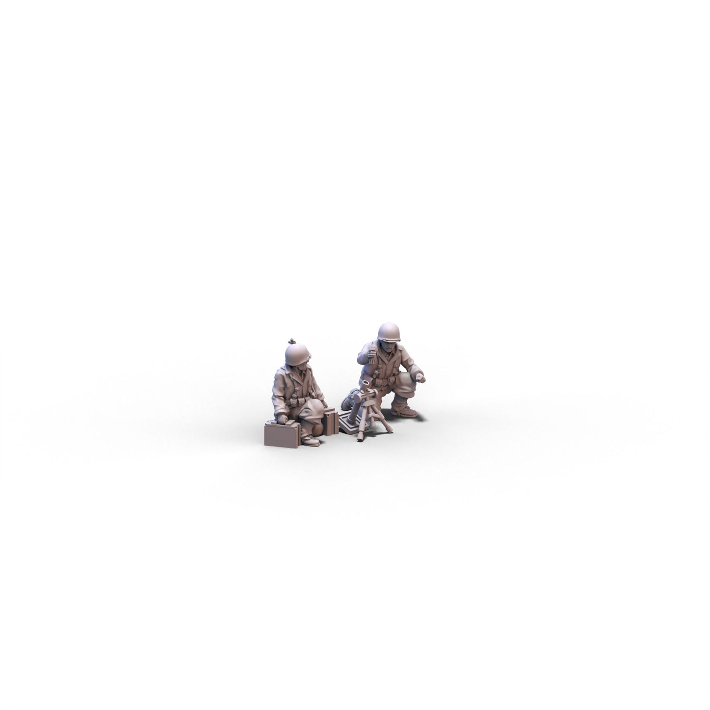USA | Light Mortar Team 1 | 28mm miniatures