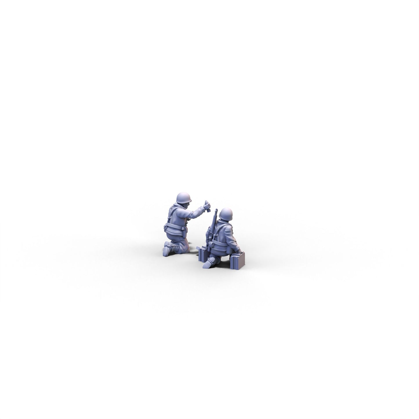 USA | Light Mortar Team 1 | 28mm miniatures